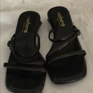 Black sandals